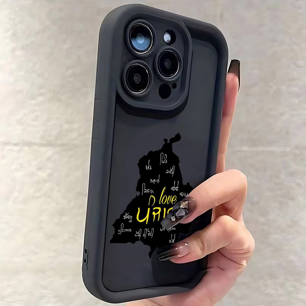 Punjab Map Phone Case