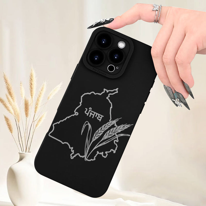 Punjab map iphone case