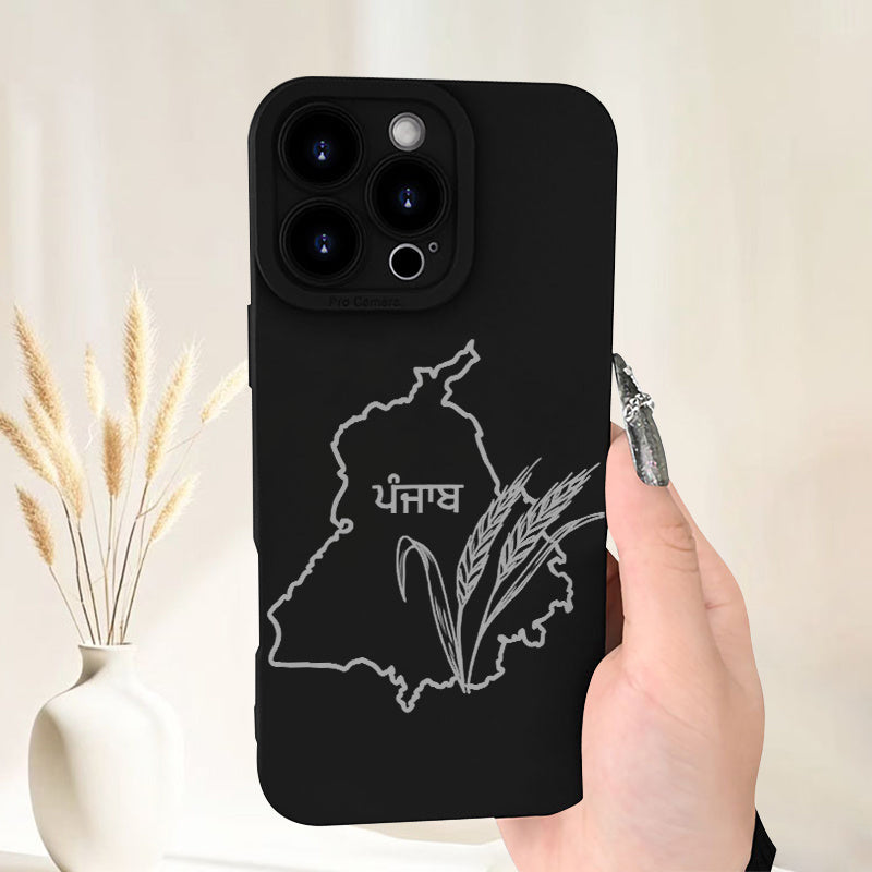 Punjab map iphone case