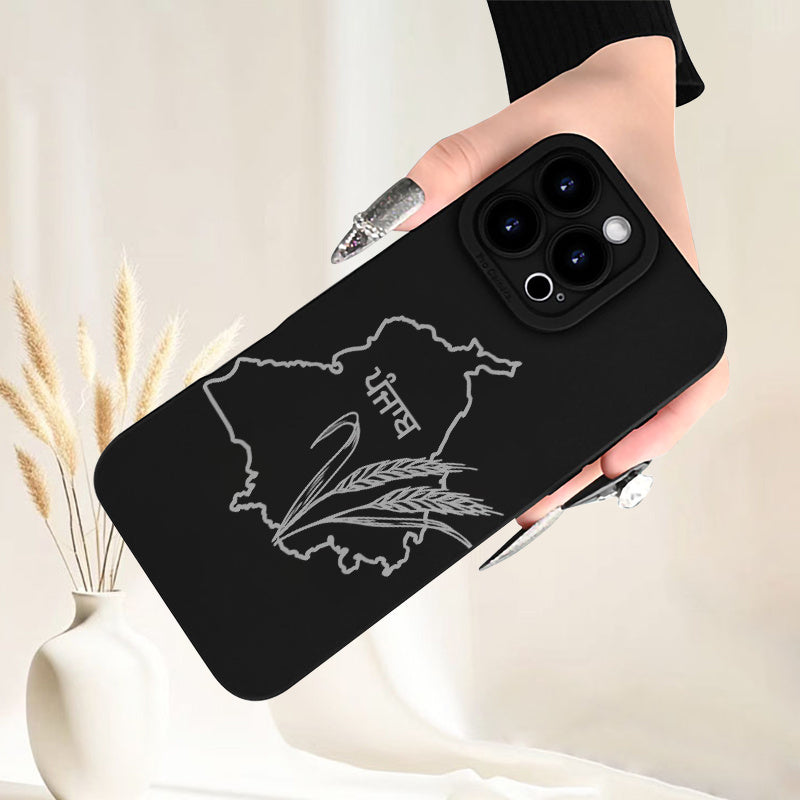 Punjab map iphone case