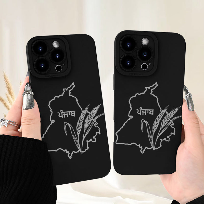 Punjab map iphone case
