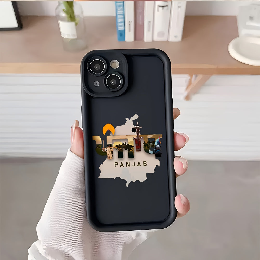 Punjab map iphone case
