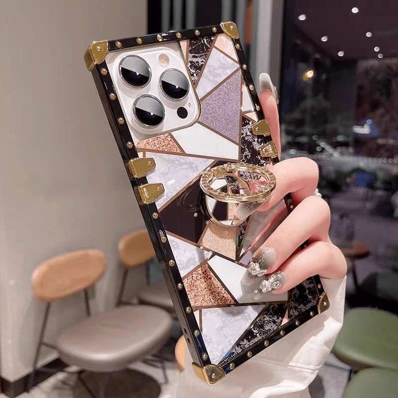 Luxury Marble-Patterned Phone Case