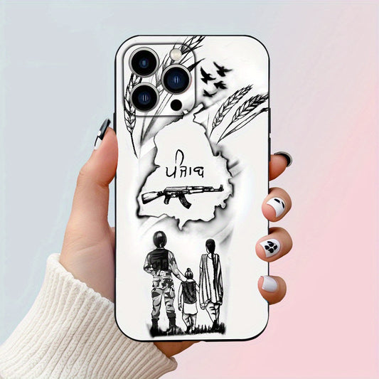 Punjab look cool iphone case