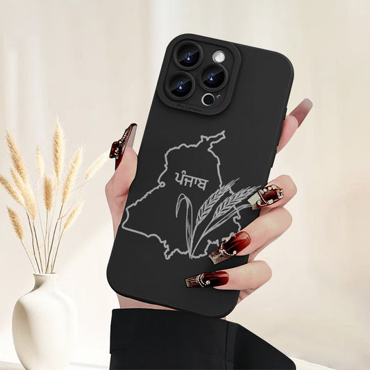 Punjab map iphone case
