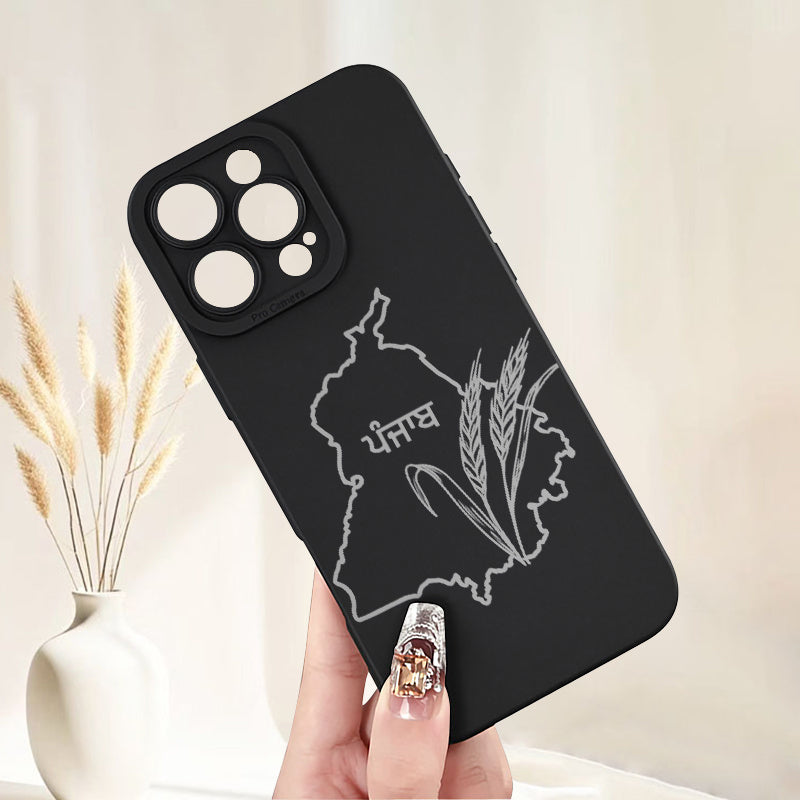 Punjab map iphone case