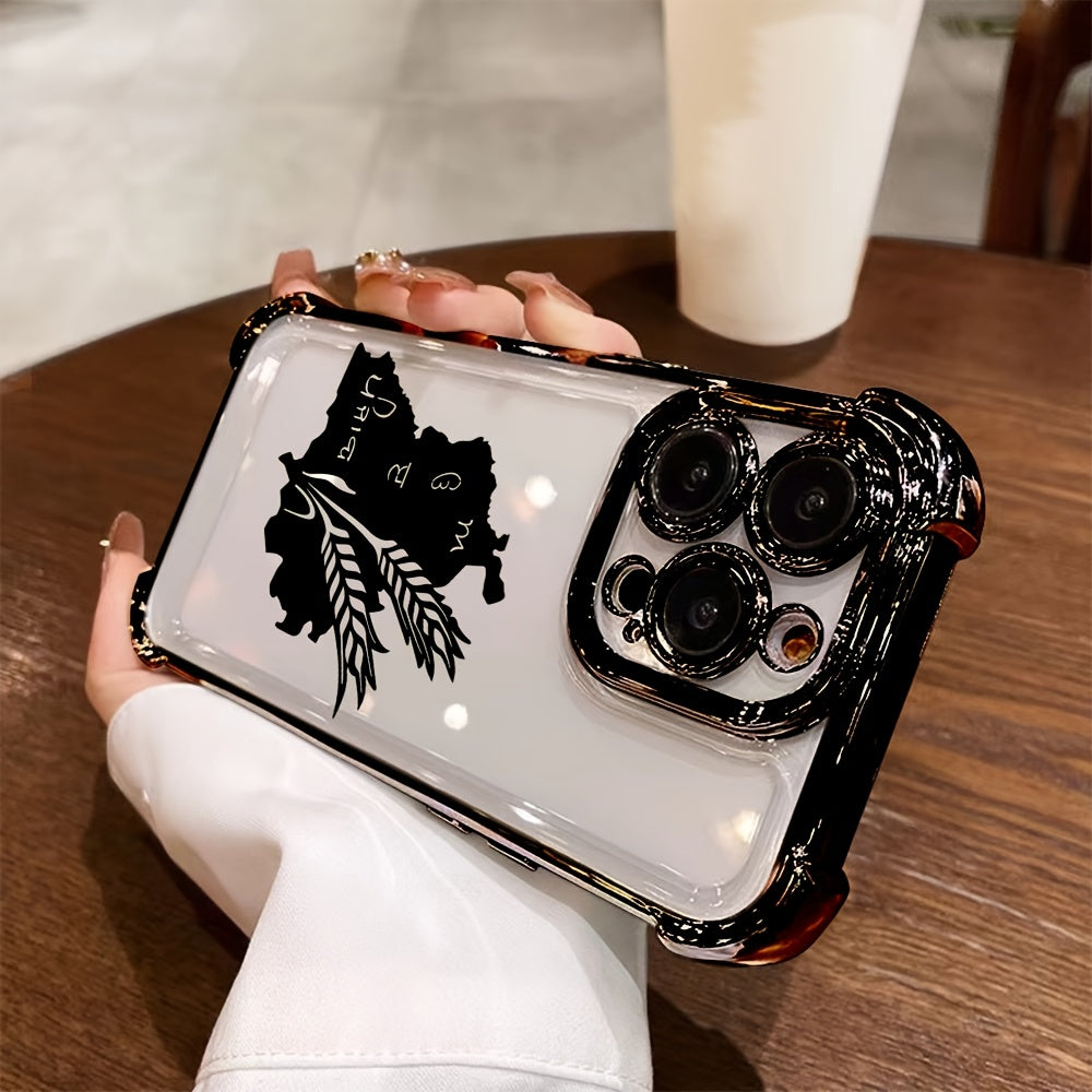 Punjab Map Transparent phone case